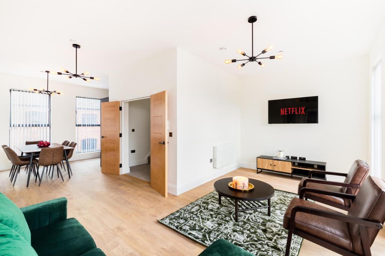 Sydenham Place - Birmingham City Centre Jewellery Quarter - A Trio Of Premium High End Town/Penthouses - 4 Bedrooms & Secure Ev Parking ภายนอก รูปภาพ